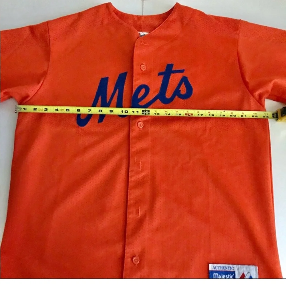 NY METS Vintage Majestic Jersey - Made in the USA Size L - Picture 11 of 11